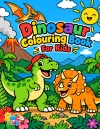 Dinosaur Colouring Book for Kids Cover Spread